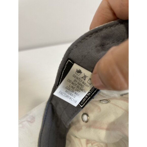 Adidas Trefoil Logo Marble Print Bucket Hat Streetwear Trendy 100% Cotton - Picture 8 of 9